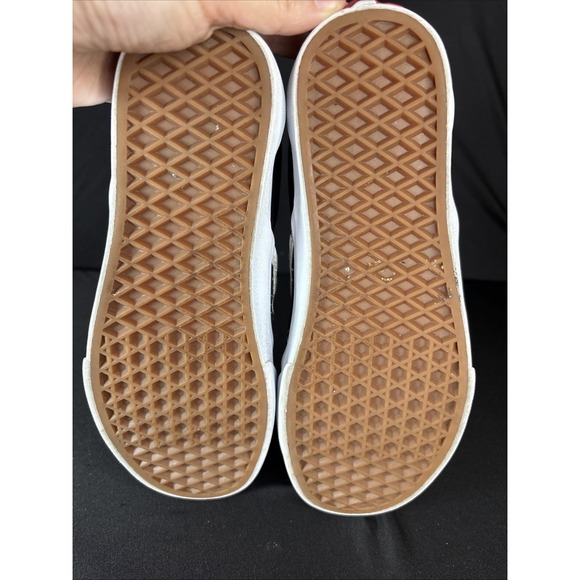 RARE Vans X 606 Records Custom Order Slip Ons, Discontinued, Black/White, Size 8 - Picture 7 of 9